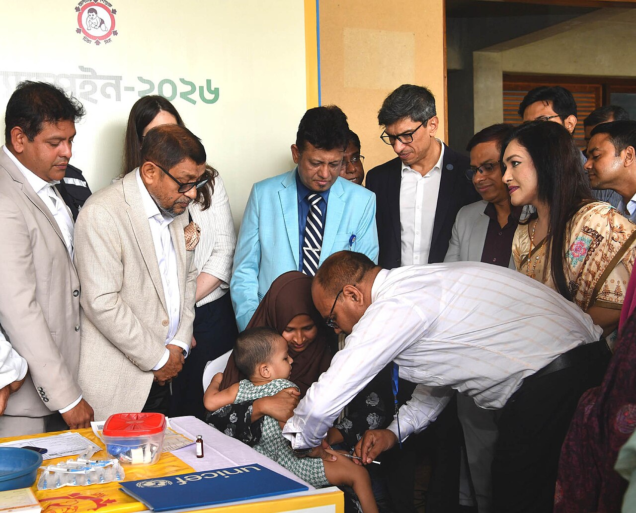 child measles vaccination Bangladesh — প্রতীকী ছবি